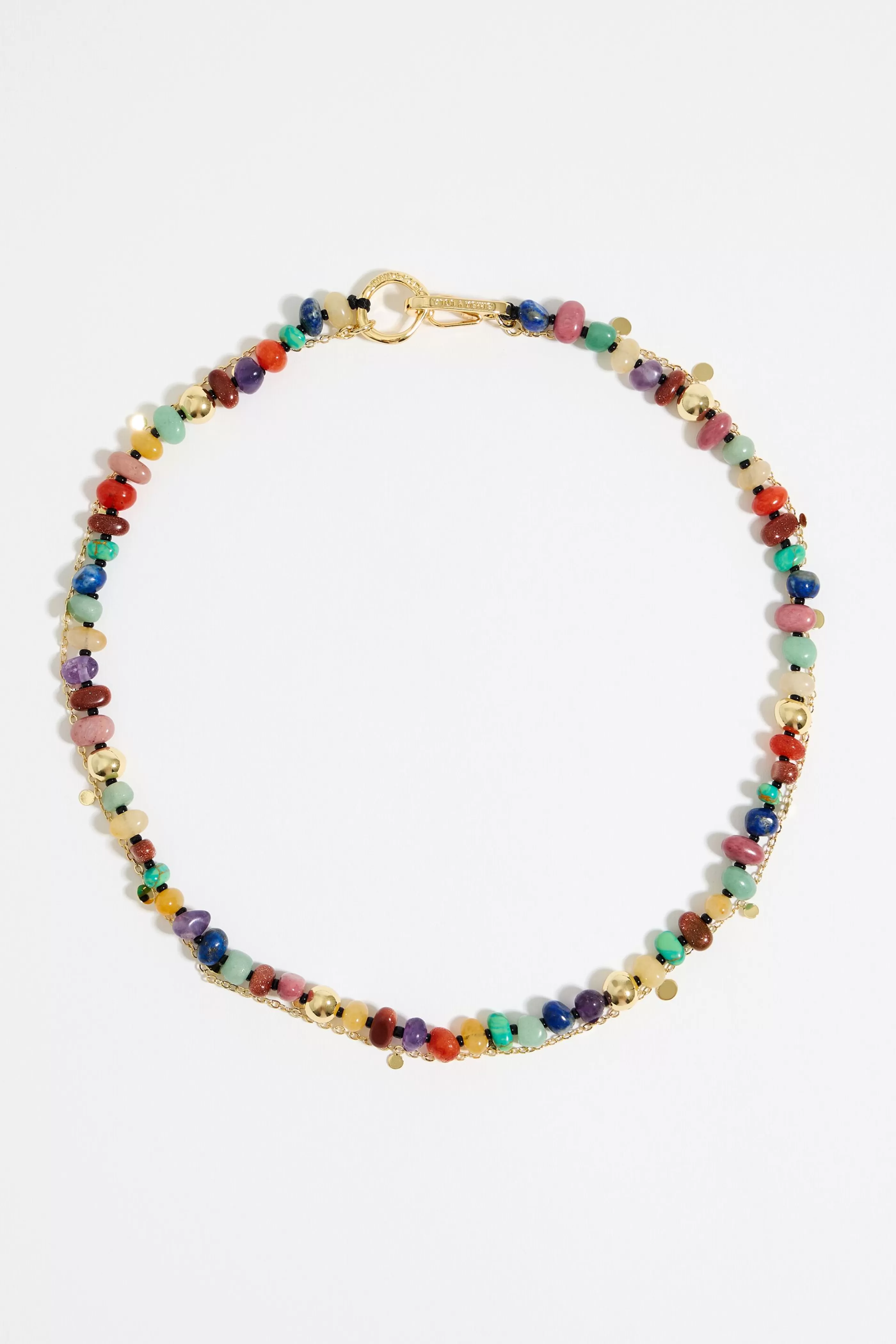 Flash Sale Collar piedras cadena dorada Collares | Bisutería