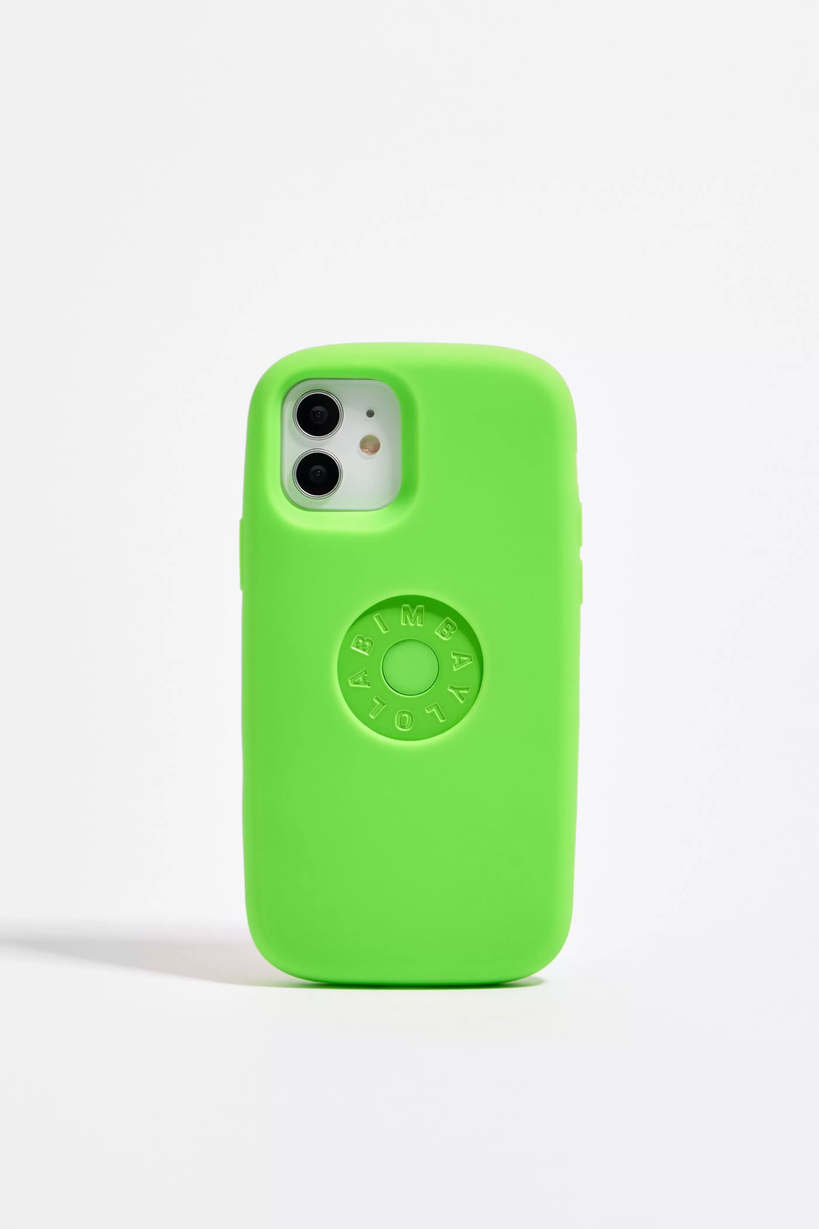 Shop Funda iPhone 12/12 Pro silicona logo verde Carcasas móvil