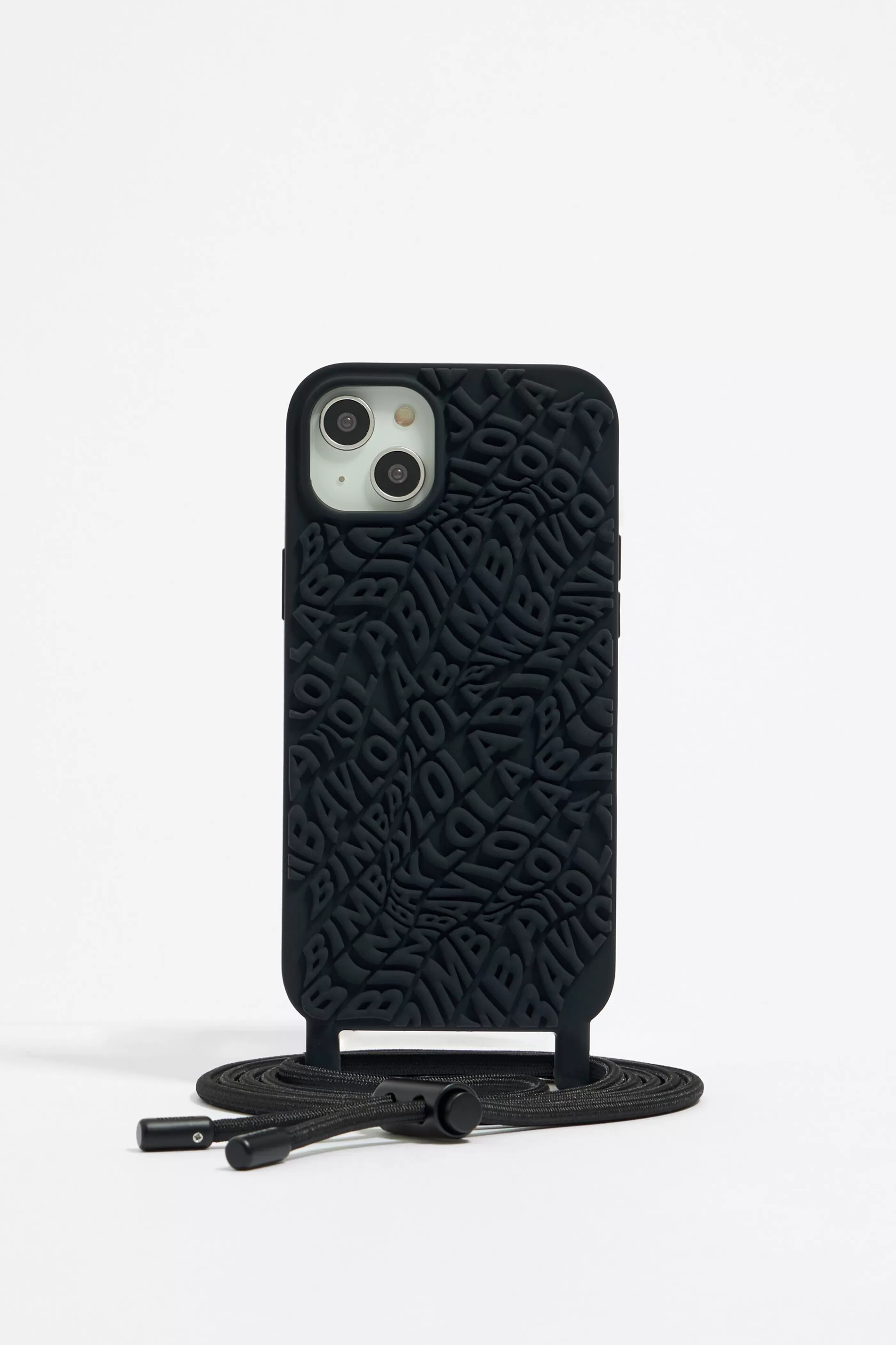 Online Funda iPhone 14 Plus silicona logo negra Carcasas móvil