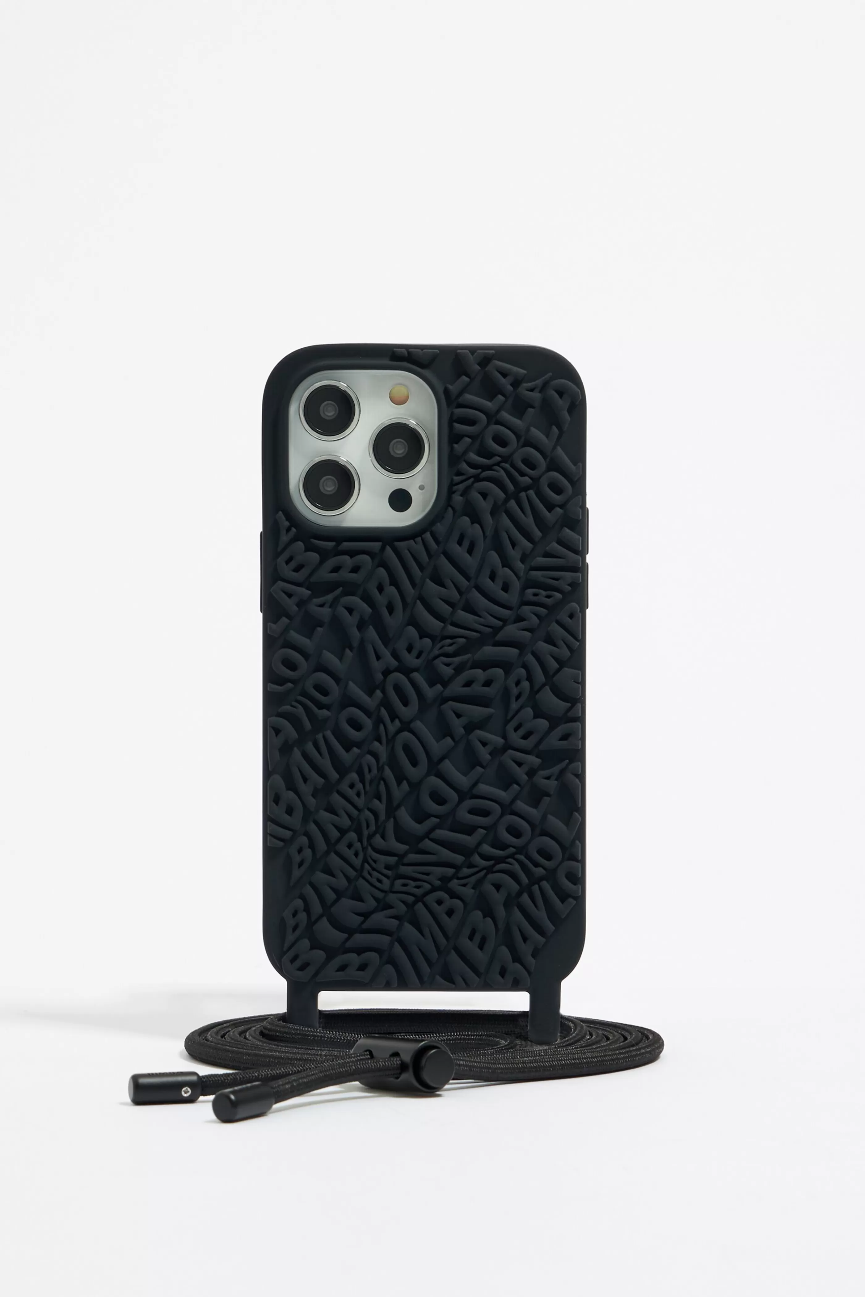 Cheap Funda iPhone 14 Pro Max silicona logo negra Carcasas móvil