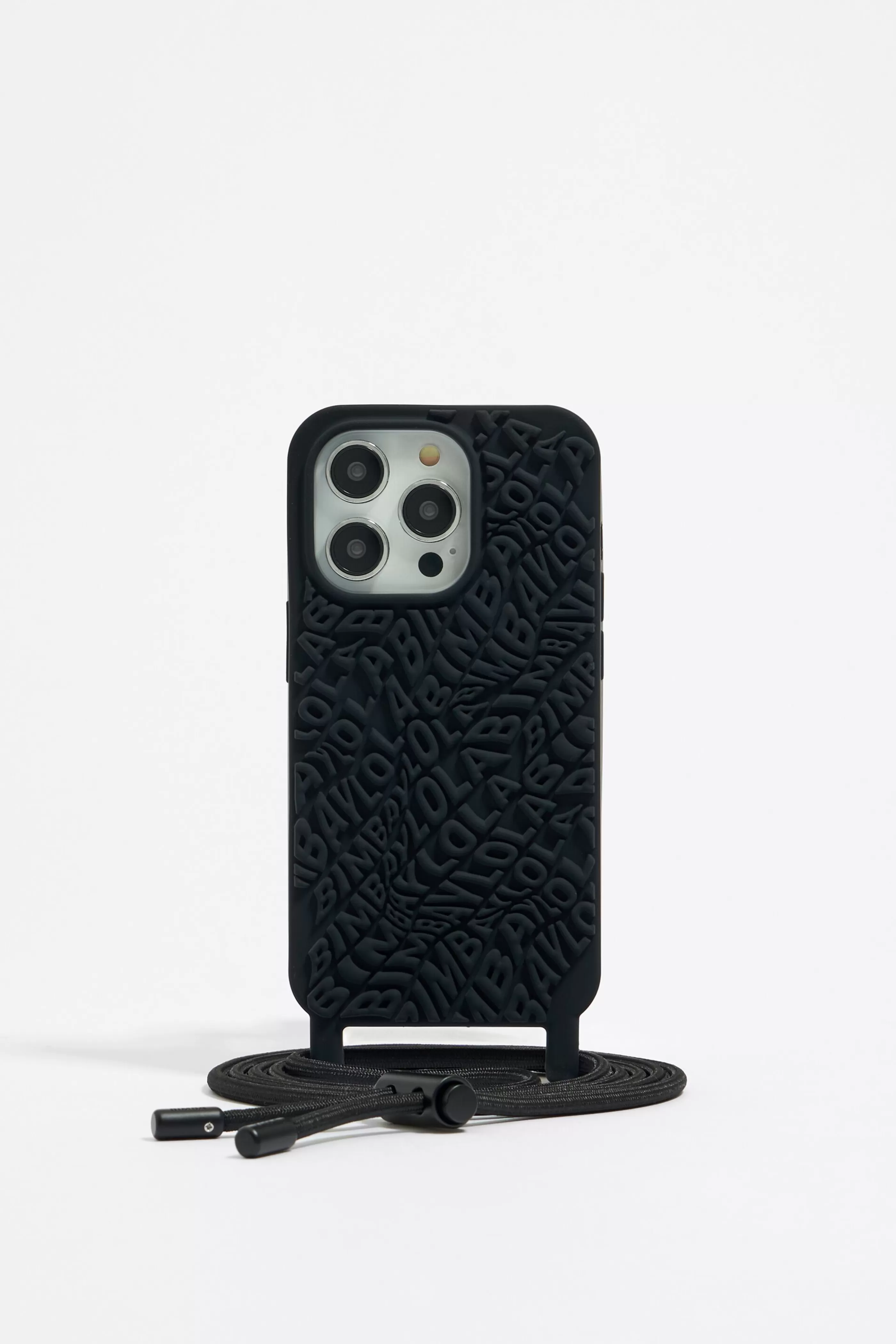 Cheap Funda iPhone 14 Pro silicona logo negra Carcasas móvil