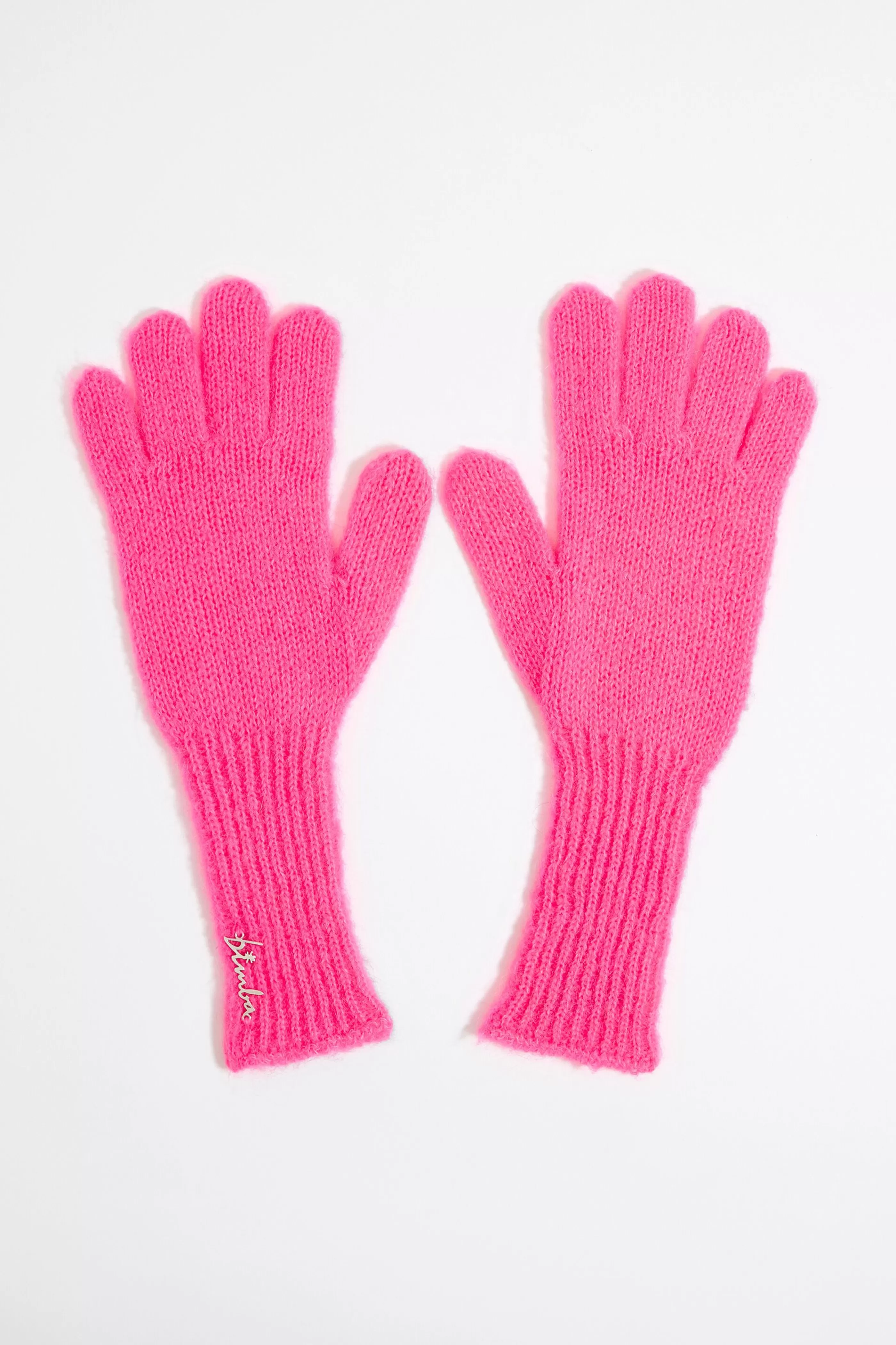 Hot Guantes alpaca rosas Guantes