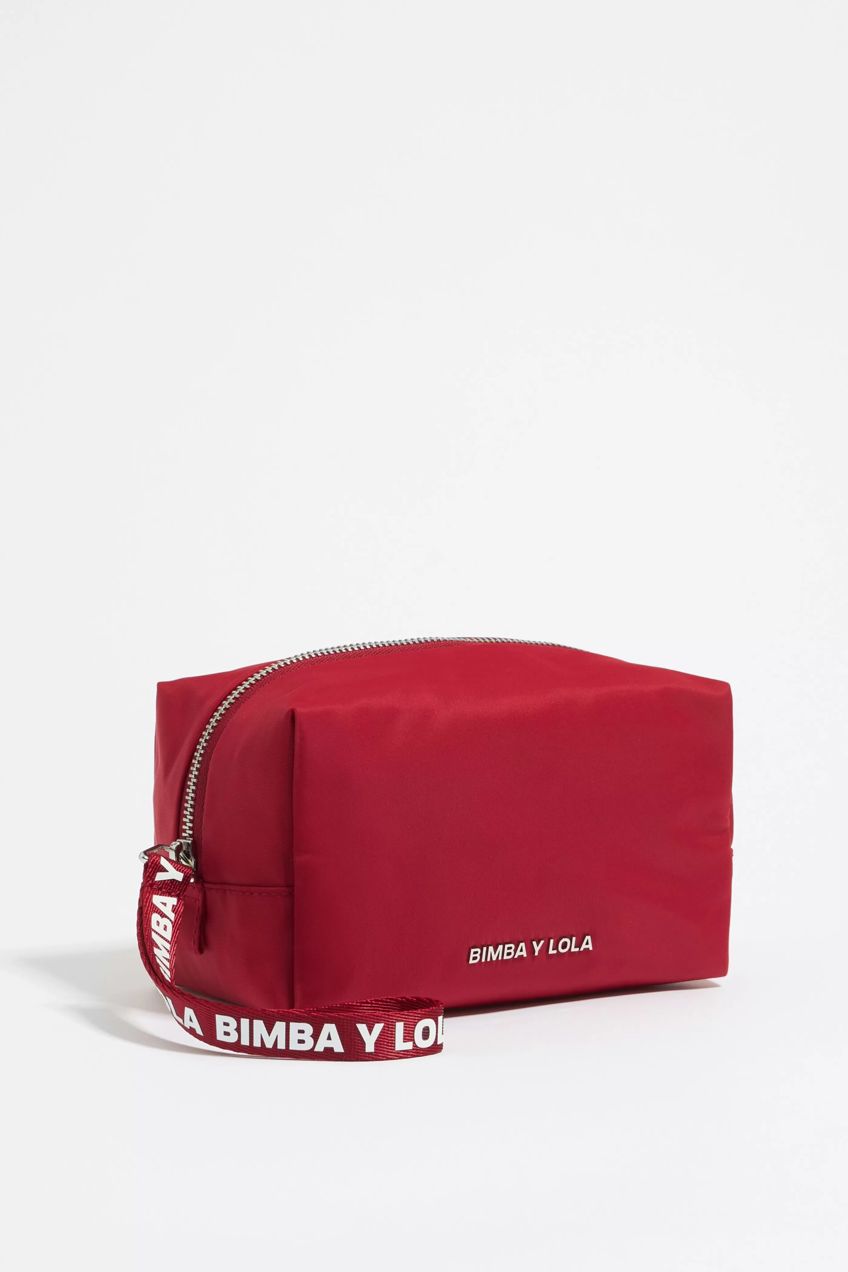 Outlet Neceser rectangular M nylon rojo Nylon | Neceseres