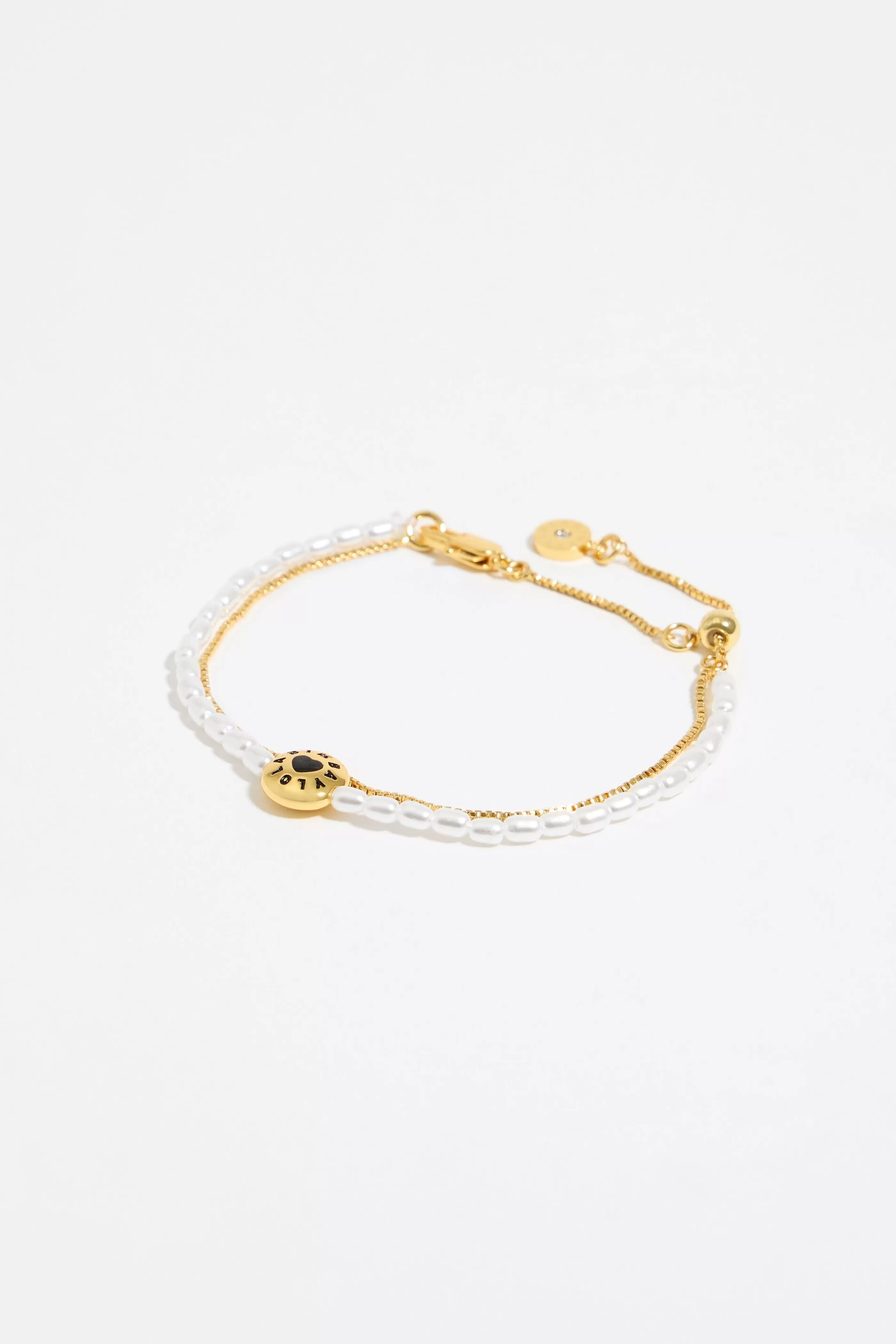 Store Pulsera doble logo Candy perlas Pulseras | Bisutería