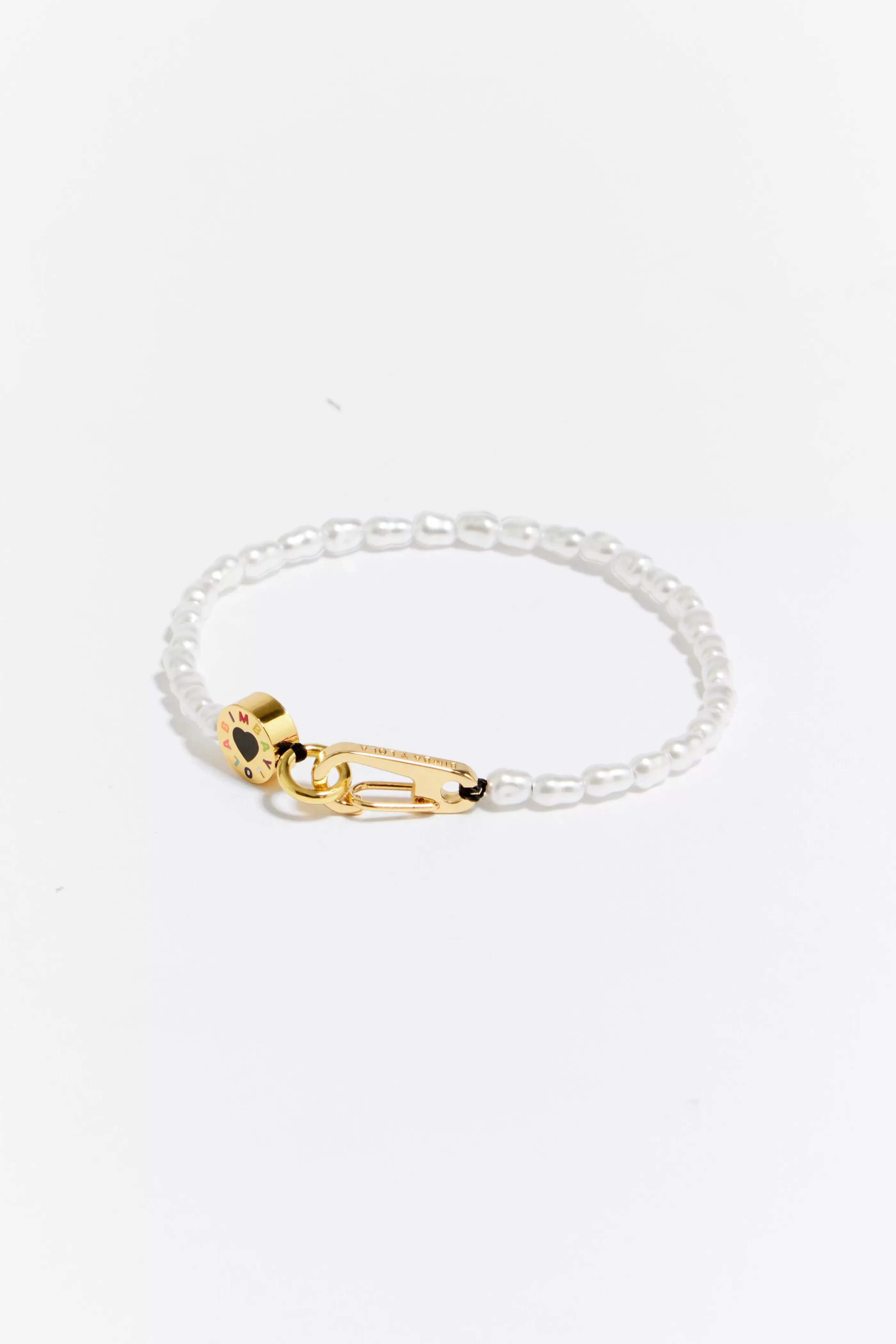 Cheap Pulsera fina perlas logo Pulseras